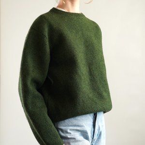 Forest Green Filson Sweater - Heavy Duty Wool